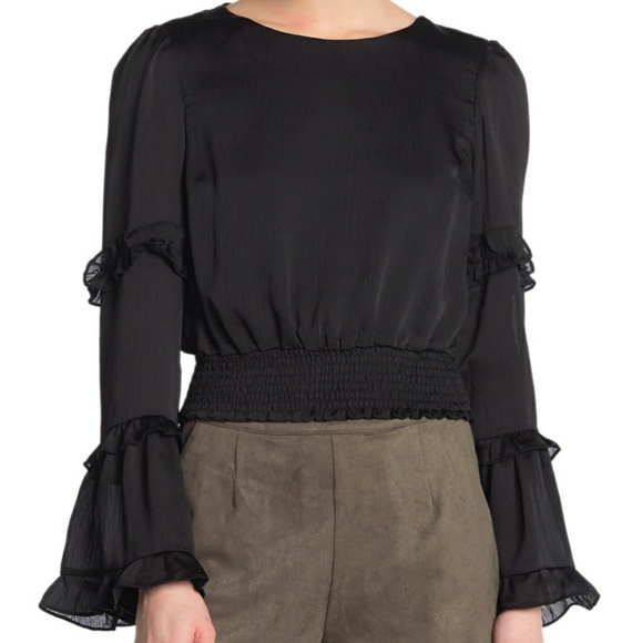 HYFVE Tops - Hyfve Long bell Sleeve Blouse